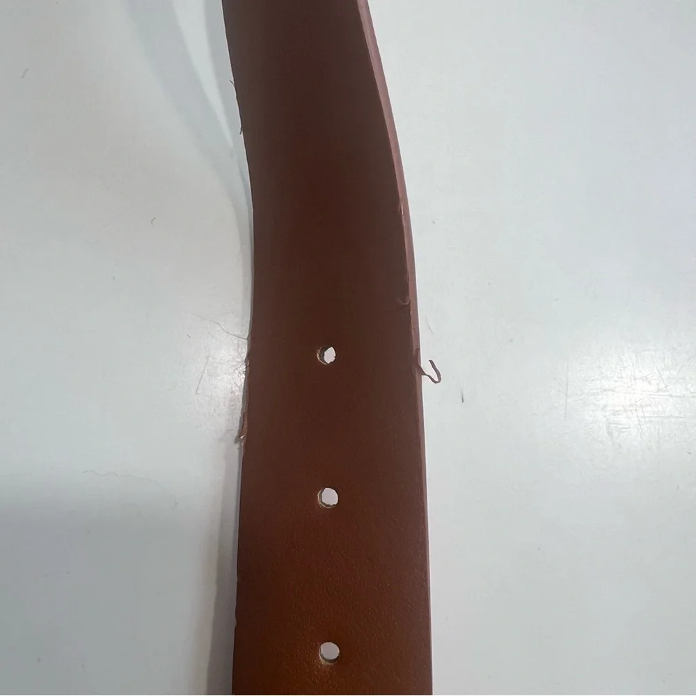 NWT Show Me Your MuMu Brown Tan Gold Olin Belt - Picture 6 of 7